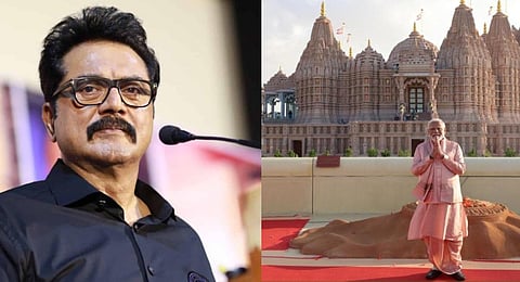 மத நல்லிணக்கத்துக்கு சான்று அபுதாபி சுவாமி நாராயண் கோயில் - திறப்பு விழாவில் பங்கேற்ற சரத்குமார் நெகிழ்ச்சி