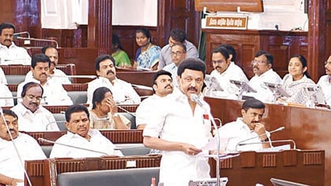 ‘மத்திய அரசிடம் நிதி பெற இணைந்து குரல் கொடுங்கள்’ - பேரவையில் பழனிசாமிக்கு முதல்வர் அழைப்பு