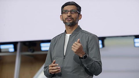 ஒரே நேரத்தில் 20 போன் பயன்படுத்தும் சுந்தர் பிச்சை