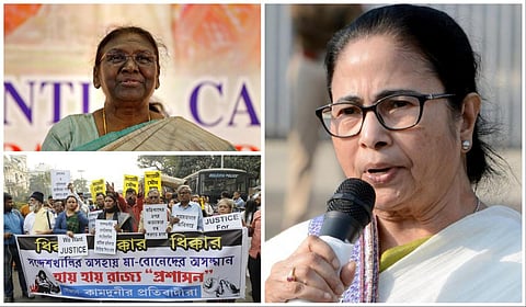 மேற்கு வங்கத்தில் மம்தா அரசுக்கு நெருக்கடி - சந்தேஷ்காலியில் என்ன நடக்கிறது?