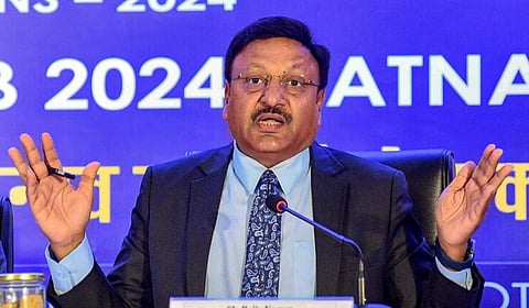 இந்திய தலைமைத் தேர்தல் ஆணையர் ராஜீவ் குமார்