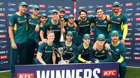 NZ vs AUS டி20 தொடர் | 3-0 என்ற கணக்கில் முழுமையாக கைப்பற்றியது ஆஸ்திரேலியா