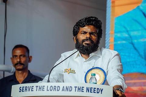 “வேல் யாத்திரைக்கு 4 எம்எல்ஏ; இதற்கு 40 எம்பிக்கள்” - திருப்பூரில் அண்ணாமலை பேச்சு