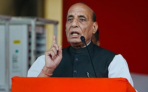 ‘பிரிவினையை உருவாக்கும் எதிர்க்கட்சிகள்’- ராஜ்நாத் சிங்