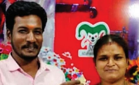 மணிகண்டன், சிவதர்ஷினி.