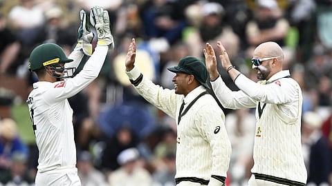 வெலிங்டன் டெஸ்ட் போட்டியில் நேதன் லயன் அபார பந்துவீச்சு: 172 ரன்கள் வித்தியாசத்தில் நியூஸி. அணியை வீழ்த்தியது ஆஸ்திரேலியா