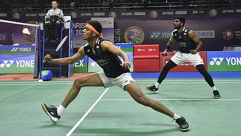 பிரெஞ்சு ஓபன் பாட்மிண்டன் தொடர் | 2-வது சுற்றில் சாட்விக்-ஷிராக் ஜோடி