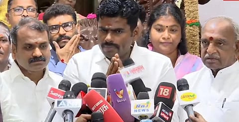 ''வேட்பாளர் பட்டியலுடன் டெல்லி செல்கிறோம்'' - அண்ணாமலை பேட்டி