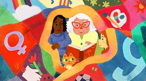 சர்வதேச மகளிர் தினம்: டூடுல் போட்டு கொண்டாடிய கூகுள்