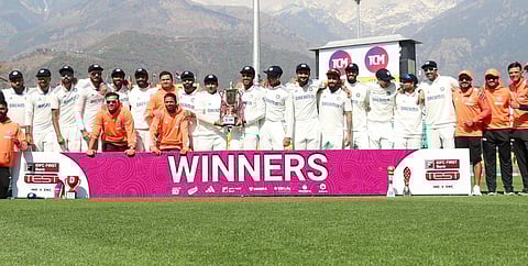 டெஸ்ட் கிரிக்கெட் தொடரை 4-1 என வென்றது இந்தியா: ஆட்ட நாயகன் குல்தீப் யாதவ், தொடர் நாயகன் யஷஸ்வி ஜெய்ஸ்வால்