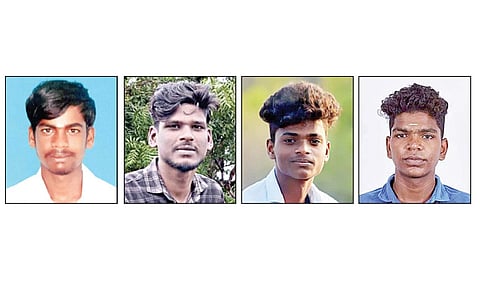 உயிரிழிந்த கல்லூரி மாணவர்கள்