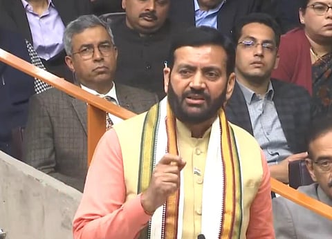 நம்பிக்கை வாக்கெடுப்பின்போது பேசிய நயாப் சிங் சைனி