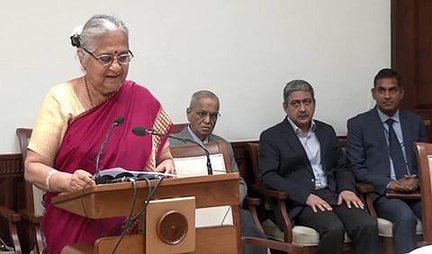 “என்னால் இயன்றதைச் செய்வேன்” - மாநிலங்களவை உறுப்பினராக பதவியேற்ற சுதா மூர்த்தி