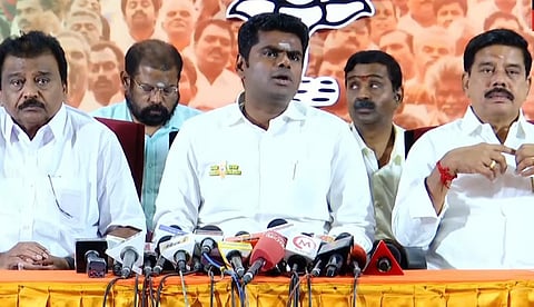 “தமிழக தேர்தல் களம் இம்முறை பாஜகவுக்கு சாதகமாக உள்ளது” - அண்ணாமலை