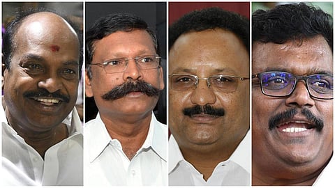 ஜெகத்ரட்சகன், செல்வகணபதி, கணபதி ராஜ்குமார், தங்க தமிழ்ச்செல்வன்