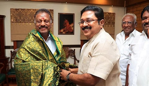 ஓ.பன்னீர்செல்வம், டிடிவி தினகரன்