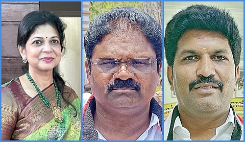 சவுமியா அன்புமணி, ஆ.மணி, ஆர்.அசோகன்