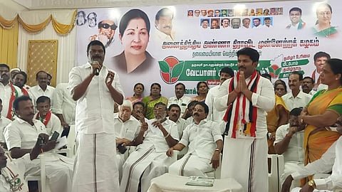 “110 தொகுதிகளில் பாமகவே கிடையாது” - கே.பி.அன்பழகன் பேச்சு @ மேட்டூர்