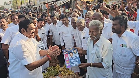 ஸ்டாலின் பாணியில் இபிஎஸ் மார்க்கெட் பிரச்சாரம்: திருப்பத்தூர் அதிமுகவினர் உற்சாகம்