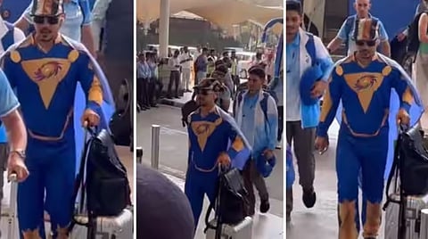 இஷான் கிஷனுக்கு வேடிக்கையான தண்டனை - மும்பை அணியின் கலகலப்பு வீடியோ!