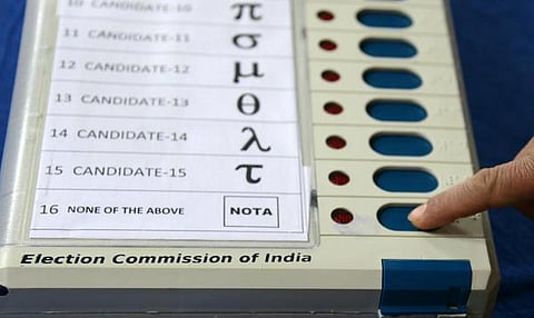 நோட்டா: வாக்களிக்க விரும்பாதோரின் வாக்கு!