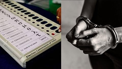 வாக்குப்பதிவு இயந்திரங்கள் குறித்து கேரளாவில் தவறான செய்தி வெளியிட்ட யூடியூபர் கைது