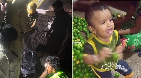 கர்நாடகாவில் ஆழ்துளை கிணற்றில் தவறி விழுந்த குழந்தை 20 மணி நேரத்துக்குப் பின் மீட்பு