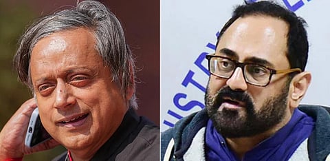 பாஜக வேட்பாளர் ராஜீவுடன் நேருக்கு நேர் விவாதம்: காங்கிரஸ் மூத்த தலைவர் சசி தரூர் அறிவிப்பு