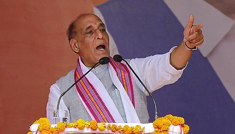 பாதுகாப்பு அமைச்சர் ராஜ்நாத் சிங்