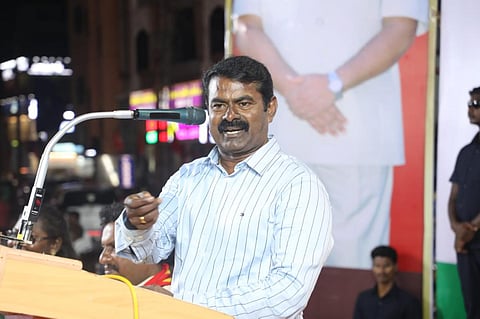 “கோவையில் அண்ணாமலையை தோற்கடிக்க திமுக வேலை செய்யவில்லை” - சீமான்