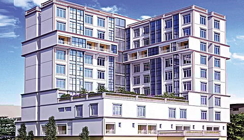 புதிய சத்திரத்தின் மாதிரி படம்.