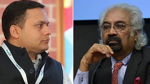 அமித் மாளவியா (இடது), சாம் பித்ரோடா (வலது)