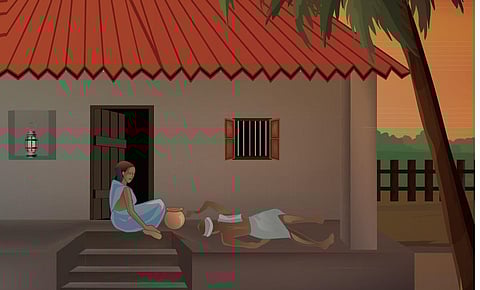 நினைவோ ஒரு பறவை: திண்ணையில் யாரு?