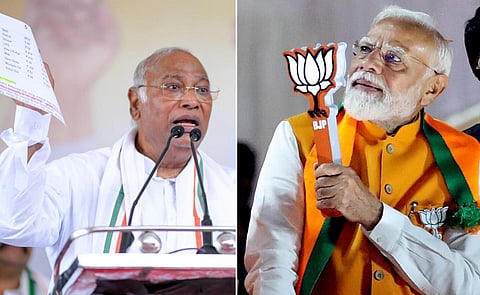 மல்லிகார்ஜுன கார்கே | நரேந்திர மோடி