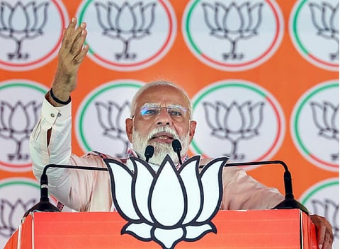 “இந்திரா காந்தியின் சொத்துகளை காக்கவே பரம்பரை சொத்து வரியை ராஜீவ் காந்தி ரத்து செய்தார்” - பிரதமர் மோடி