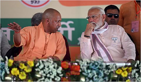 உத்தரப் பிரதேச முதல்வர் யோகி ஆதித்யநாத் | மோடி