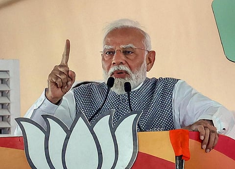 வயநாட்டில் வெற்றி பெறுவதற்காக பிஎஃப்ஐ-க்கு காங்., ஆதரவளிக்கிறது: பிரதமர் மோடி தாக்கு