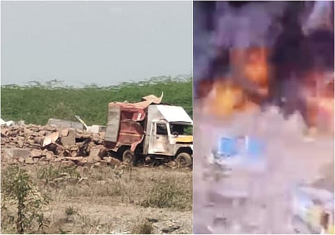 விருதுநகர் அருகே கல்குவாரியில் வெடி விபத்து: 3 தொழிலாளர்கள் பலி