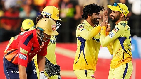 பஞ்சாப் கிங்ஸ் மற்றும் சிஎஸ்கே இடையிலான போட்டி | படம்: பிசிசிஐ