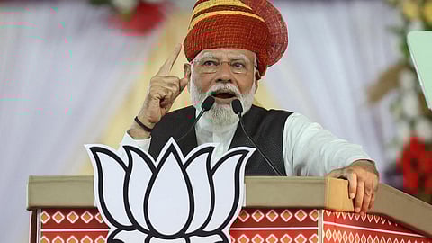 வாராணசியில் மே 14-ல் பிரதமர் மோடி வேட்புமனு தாக்கல்: பாஜக, கூட்டணி கட்சி தலைவர்களுடன் பிரம்மாண்ட ஊர்வலம்