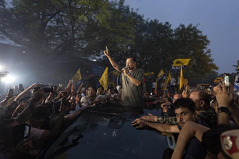 “சர்வாதிகாரத்தை எதிர்த்து போராடுவோம்!” - ஜாமீனில் விடுதலையான கேஜ்ரிவால் முழக்கம்