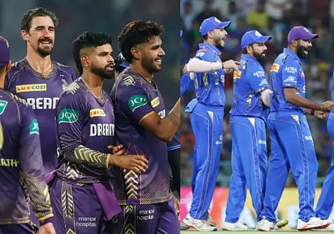 பிளே ஆஃப் சுற்றுக்கு முன்னேறும் முனைப்பில் கொல்கத்தா - மும்பை இந்தியன்ஸ் அணியுடன் இன்று பலப்பரீட்சை