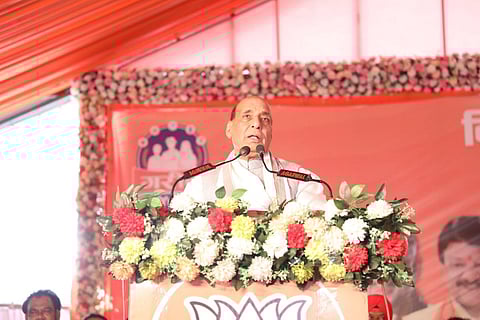 “மதத்தின் அடிப்படையில் இடஒதுக்கீடு கிடையாது” - ராஜ்நாத் சிங் உறுதி