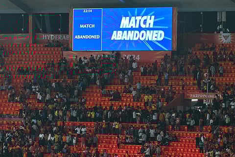 ஐபிஎல் | மழையால் ஹைதராபாத் - குஜராத் ஆட்டம் ரத்து: பிளே ஆஃப் சுற்றில் யாருக்கு பயன், பாதிப்பு