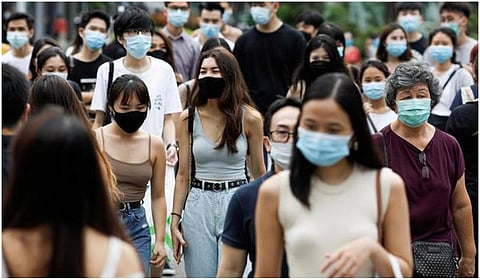சிங்கப்பூரில் 25,900 பேருக்கு கரோனா பாதிப்பு: மாஸ்க் அணிய அறிவுறுத்தல்