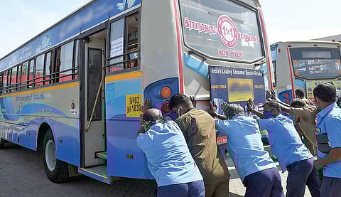 பழுதின்றி ஓடுமா அரசுப் பேருந்துகள்?