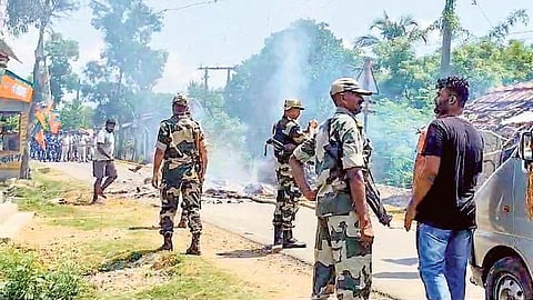 மேற்குவங்கத்தில் பாஜக பெண் தொண்டர் கொலை: டிஎம்சியை கண்டித்து போராட்டம்