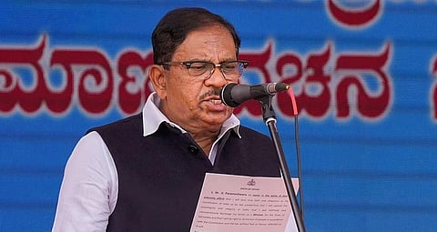 கர்நாடக உள்துறை அமைச்சர் பரமேஷ்வர்