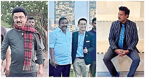 கொடைக்கானல் சென்ற முதல்வர் மு.க.ஸ்டாலின். (அடுத்த படம்) சிங்கப்பூரில் திருச்சி மாவட்ட திமுக நிர்வாகிகளுடன் நகராட்சி நிர்வாகத் துறை அமைச்சர் கே.என்.நேரு. (கடைசி படம்) ஸ்வீடனில் பள்ளிக்கல்வித் துறை அமைச்சர் அன்பில் மகேஸ் பொய்யாமொழி.