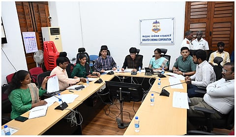 ஜெ.ராதாகிருஷ்ணன் தலைமையில் கூட்டம்